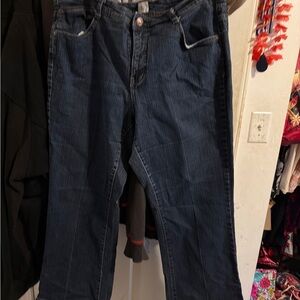 Just My Size Blue Straight Leg Jeans